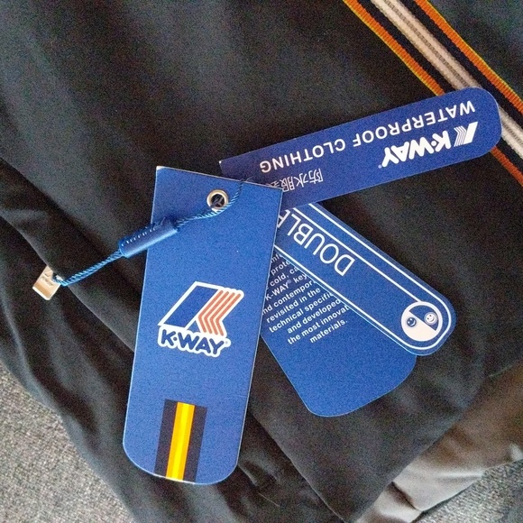 NWT K-Way Lily Warm Double Reversible Girl's Jacket - Picture 4 of 16